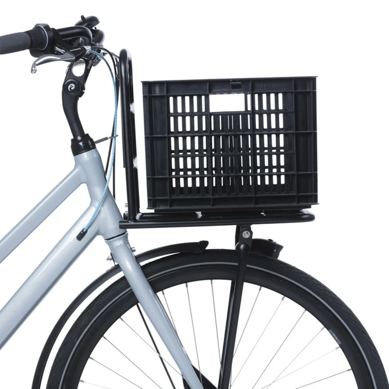 Caisse plastique recyclé pour porte-bagages vélo Basil MIK