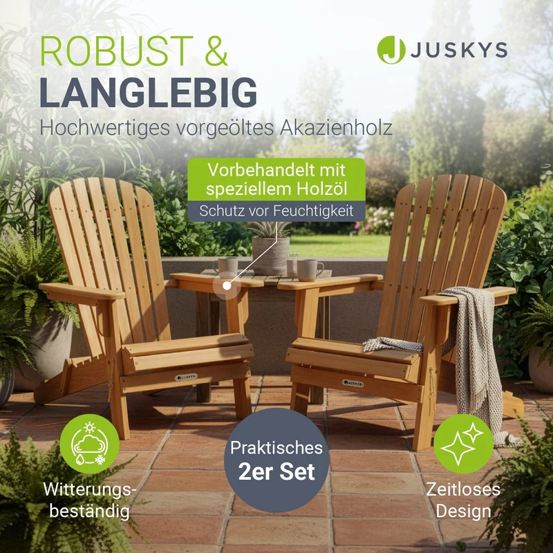 Chaise longue pliante de jardin Korfu