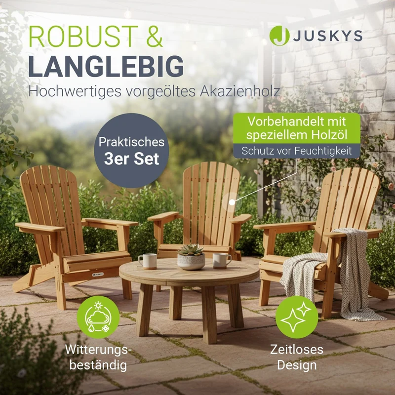Chaise longue pliante de jardin Korfu