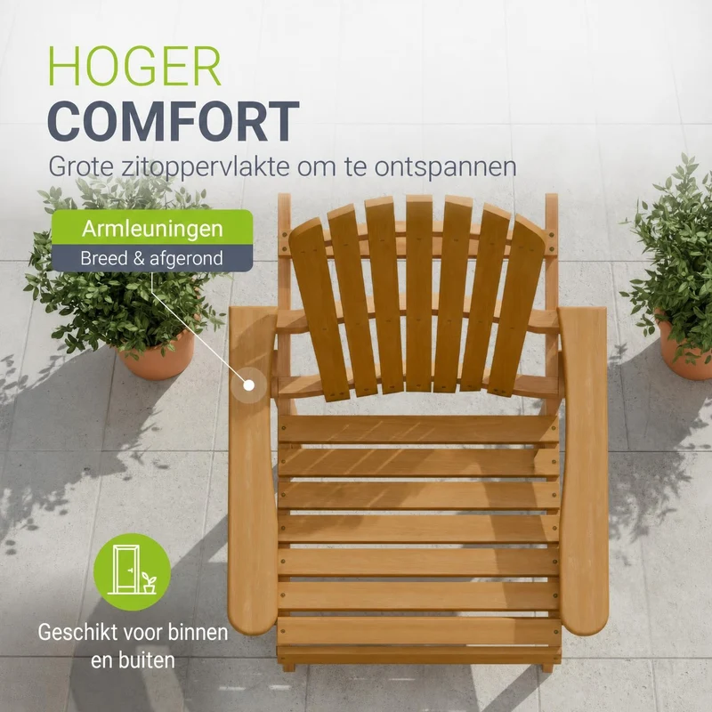 Chaise longue pliante de jardin Korfu