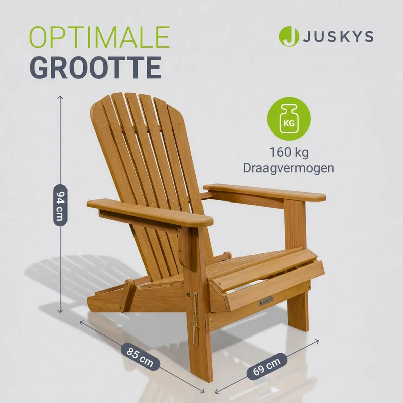 Chaise longue pliante de jardin Korfu