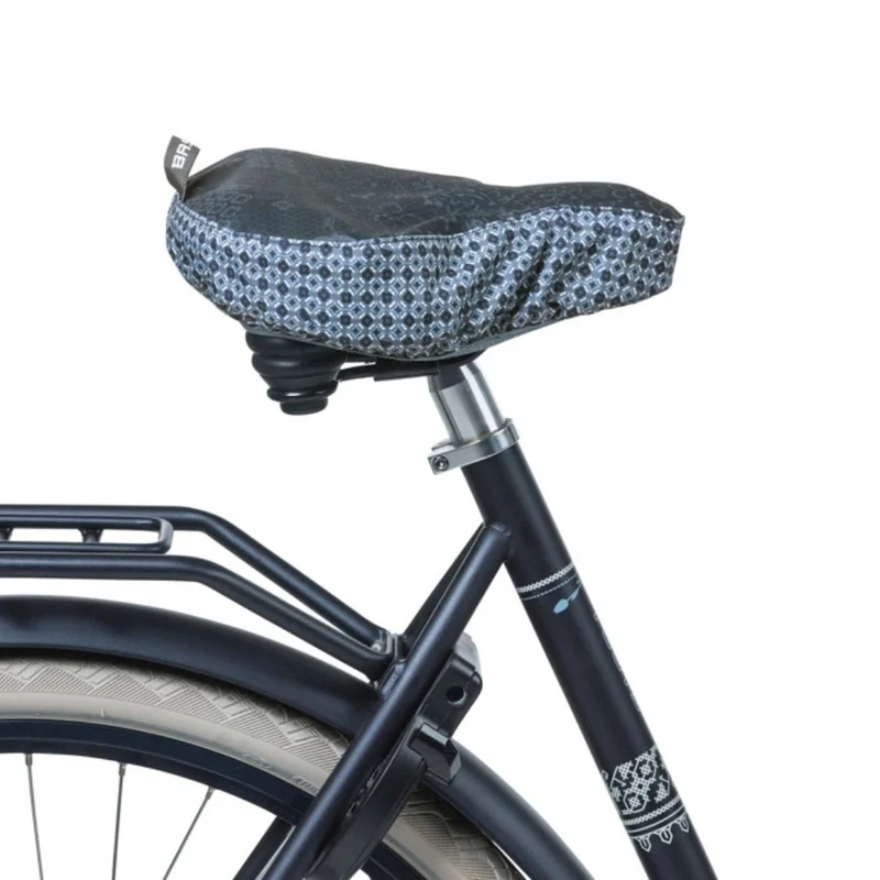 Couvre-selle vélo imperméable Basil à motif Bohème