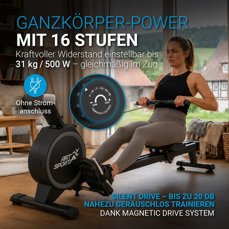 Rameur pliable Rowmaster