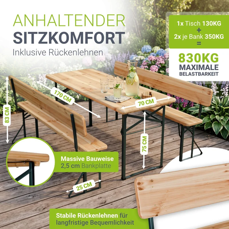 Table de brasserie Kempten
