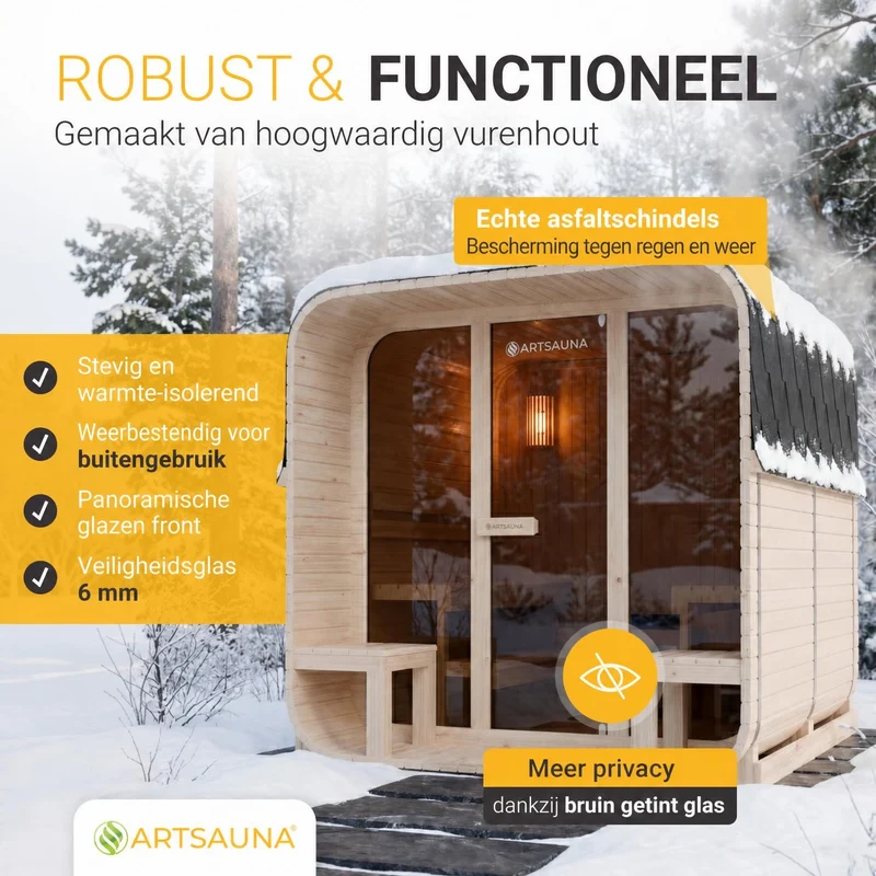 Sauna finlandais Fjora XL