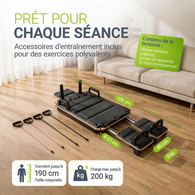 Pilates Reformer Board Movea