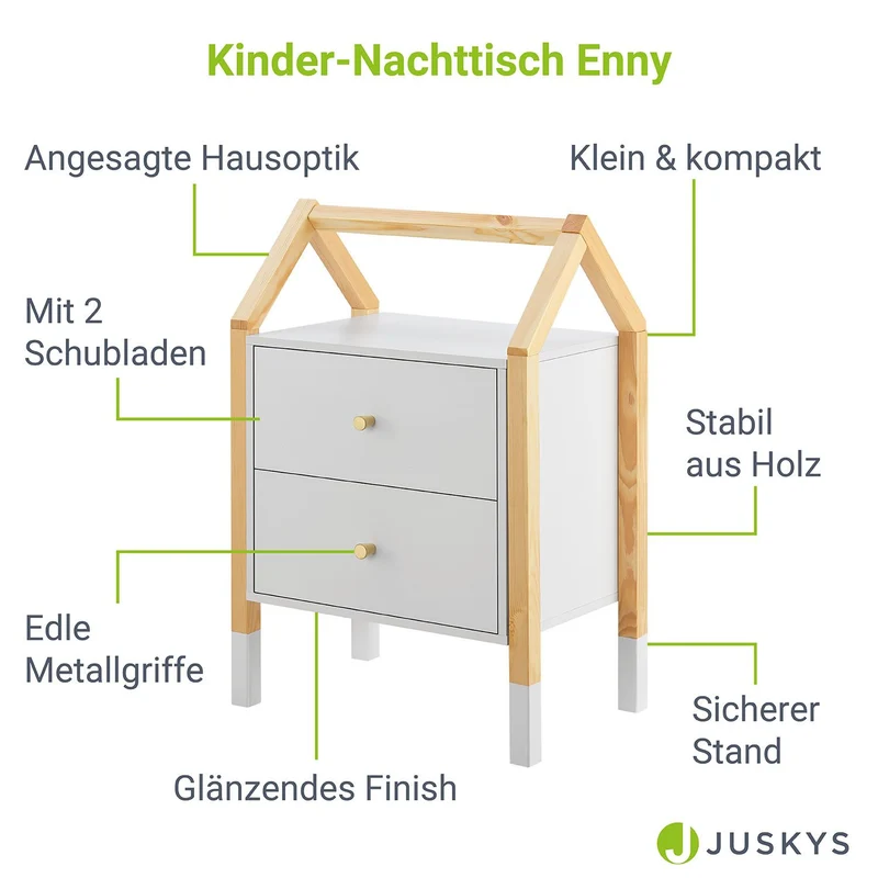 Table de chevet enfant Enny