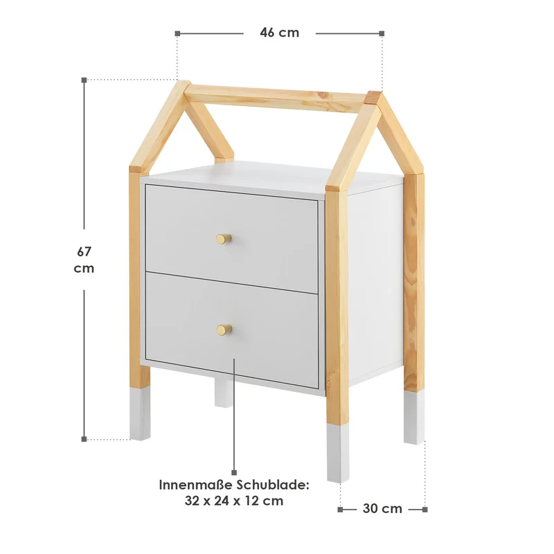 Table de chevet enfant Enny