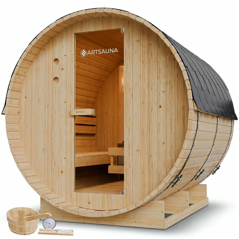 Sauna tonneau Spitzbergen