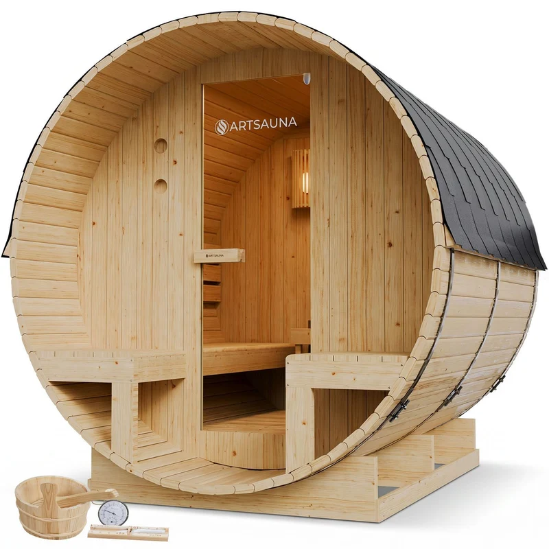 Sauna tonneau Spitzbergen