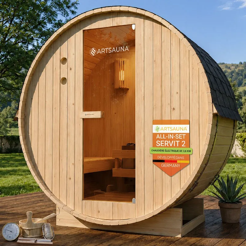 Sauna tonneau Spitzbergen
