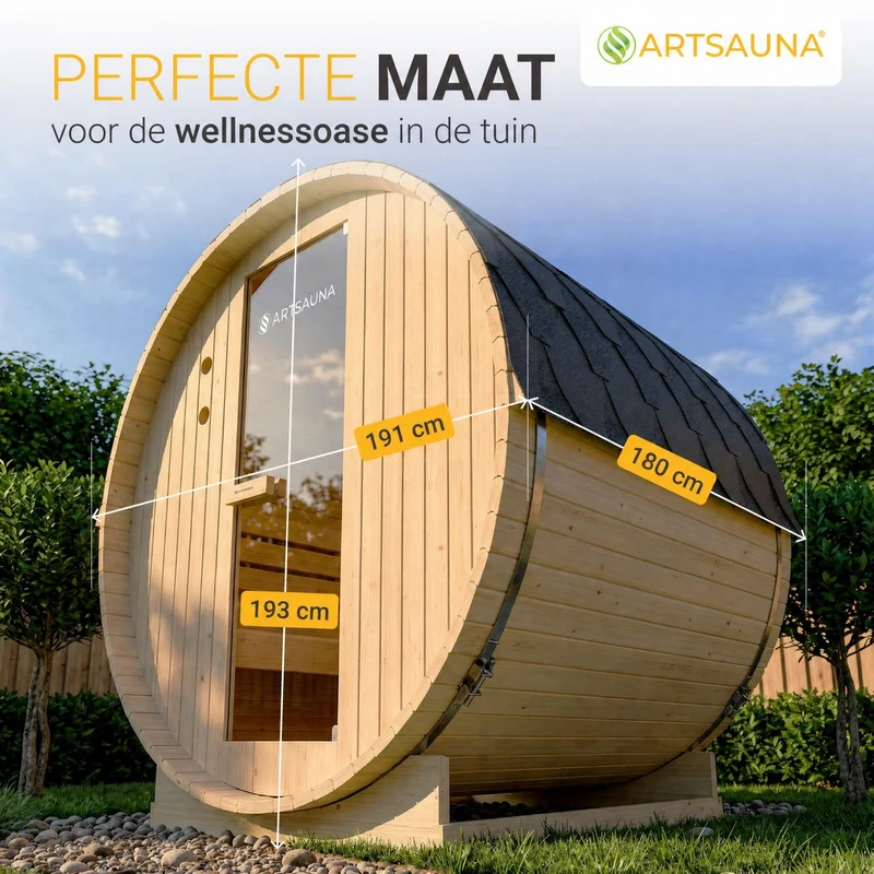 Sauna tonneau Spitzbergen
