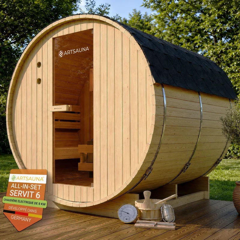 Sauna tonneau Spitzbergen