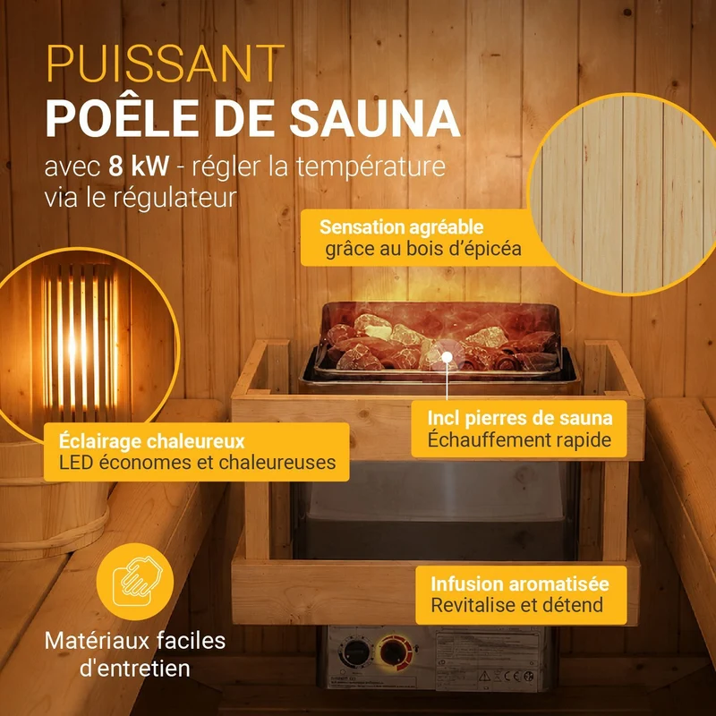 Sauna tonneau Spitzbergen