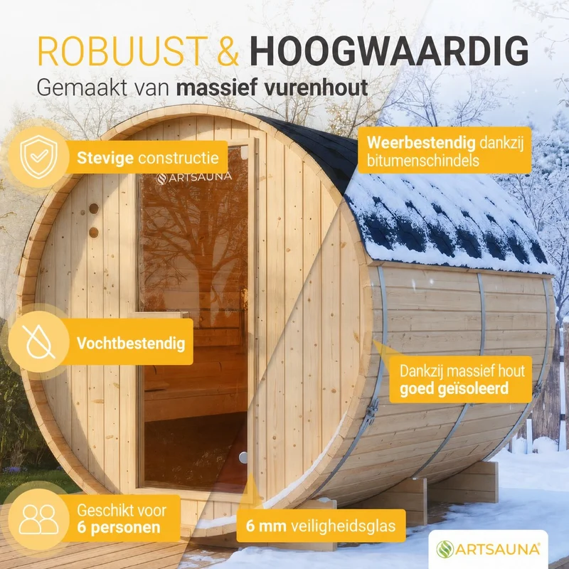 Sauna tonneau Spitzbergen