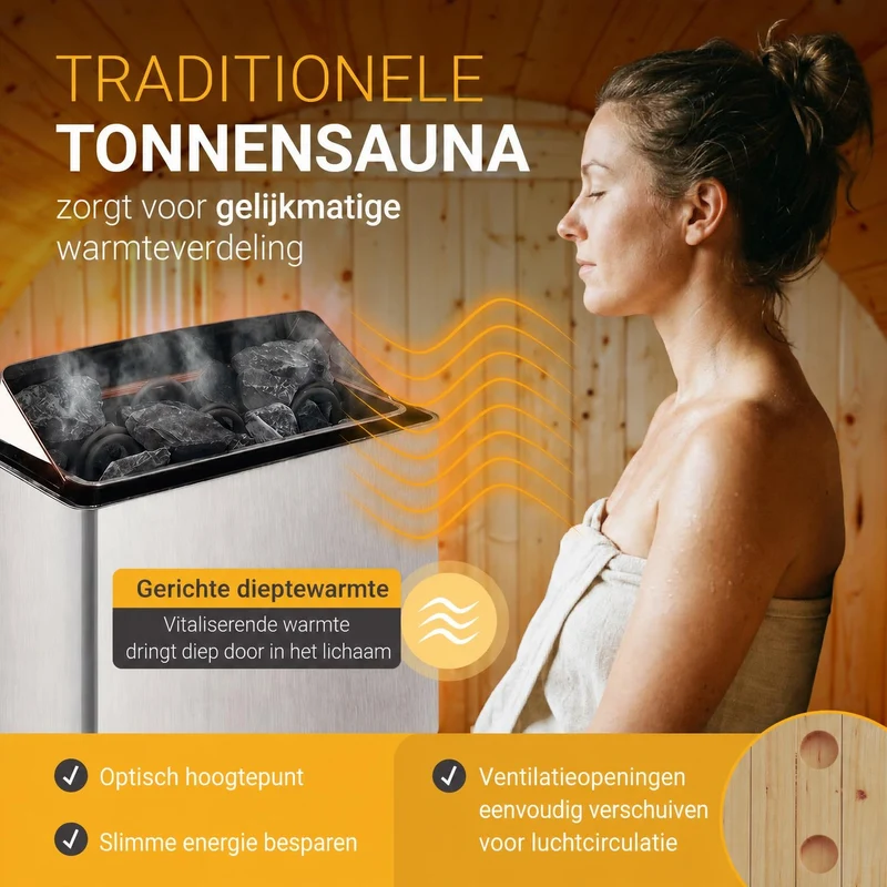 Sauna tonneau Spitzbergen