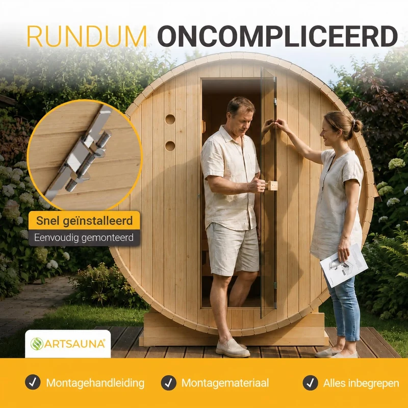 Sauna tonneau Spitzbergen