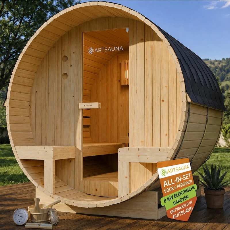 Sauna tonneau Spitzbergen