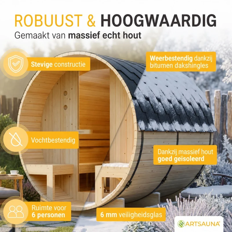 Sauna tonneau Spitzbergen