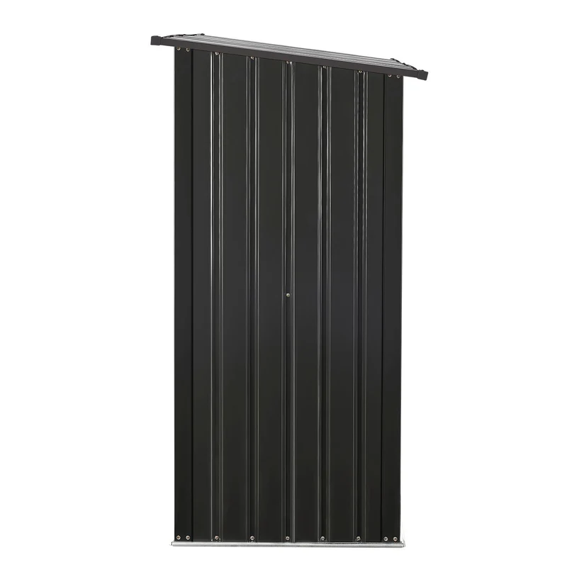 Abri à bois en métal Enno