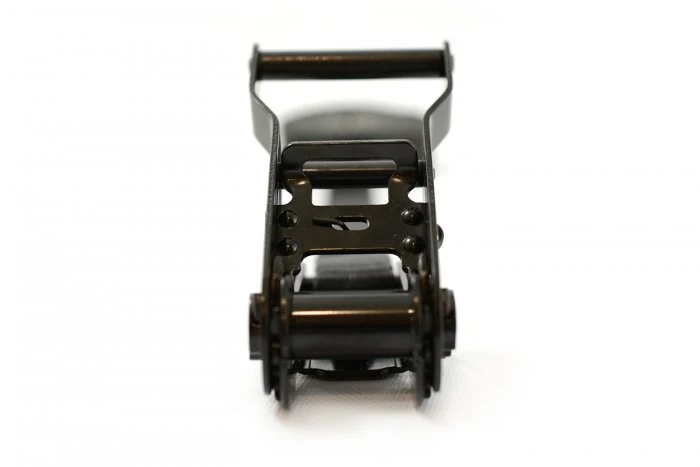 Sangle cliquet 25mm noir - 2m