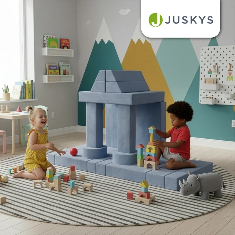 Canapé enfant Kayo en velours côtelé