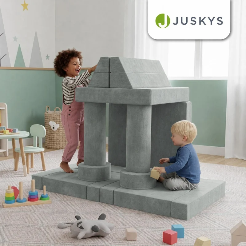 Canapé enfant Kayo en velours côtelé
