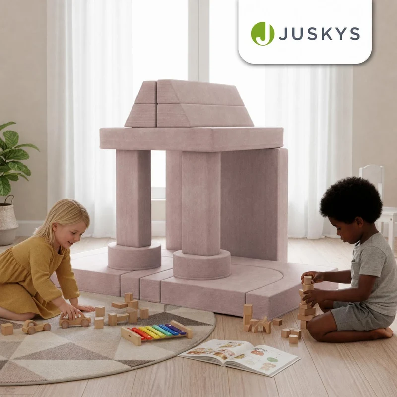 Canapé enfant Kayo en velours côtelé