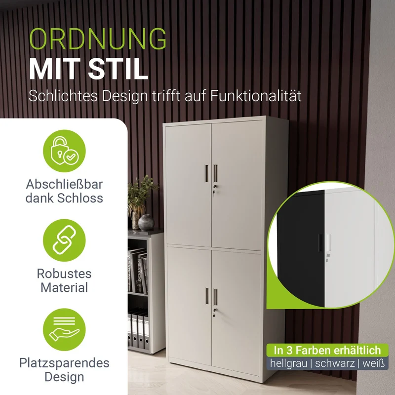 Armoire à dossiers en métal