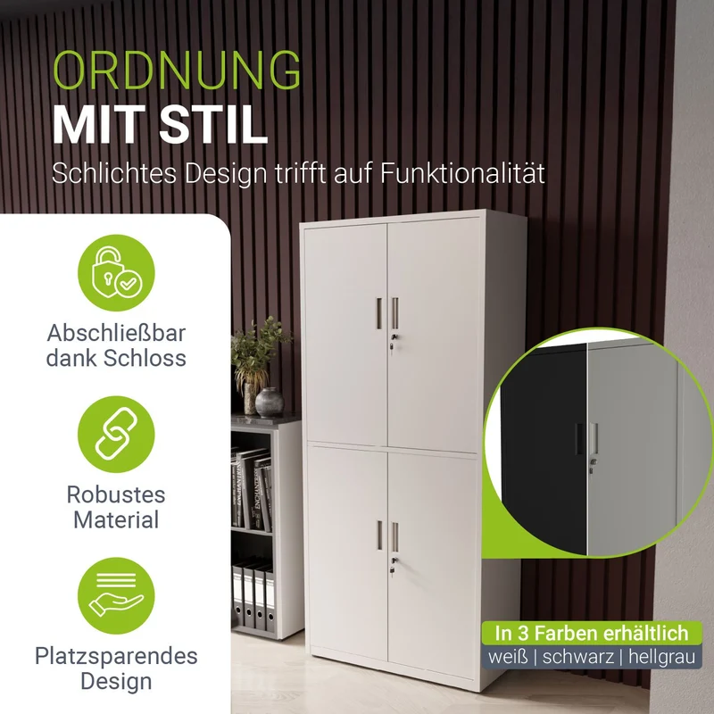 Armoire à dossiers en métal