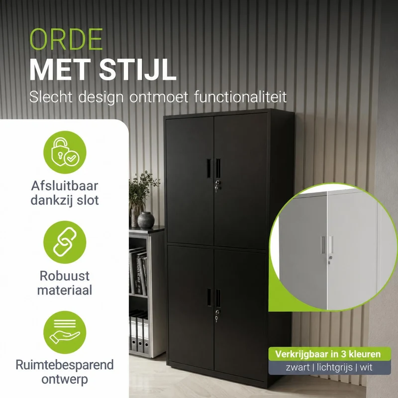 Armoire à dossiers en métal