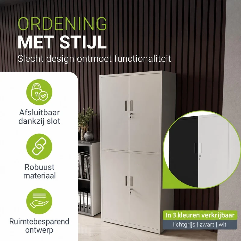 Armoire à dossiers en métal