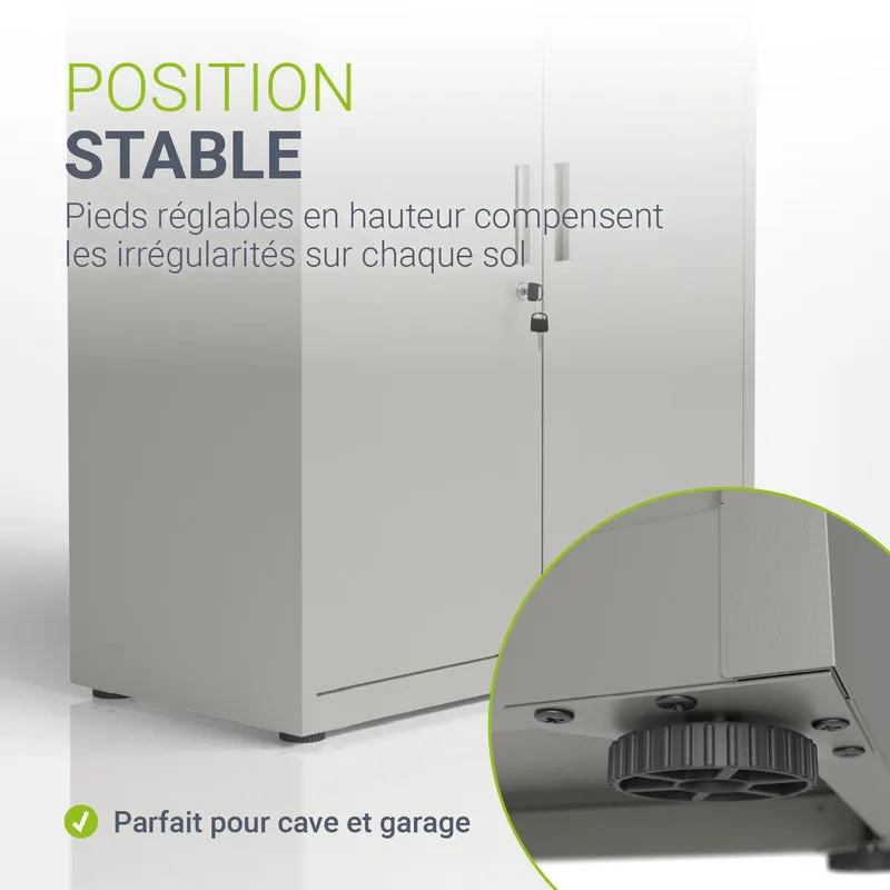 Armoire à dossiers en métal