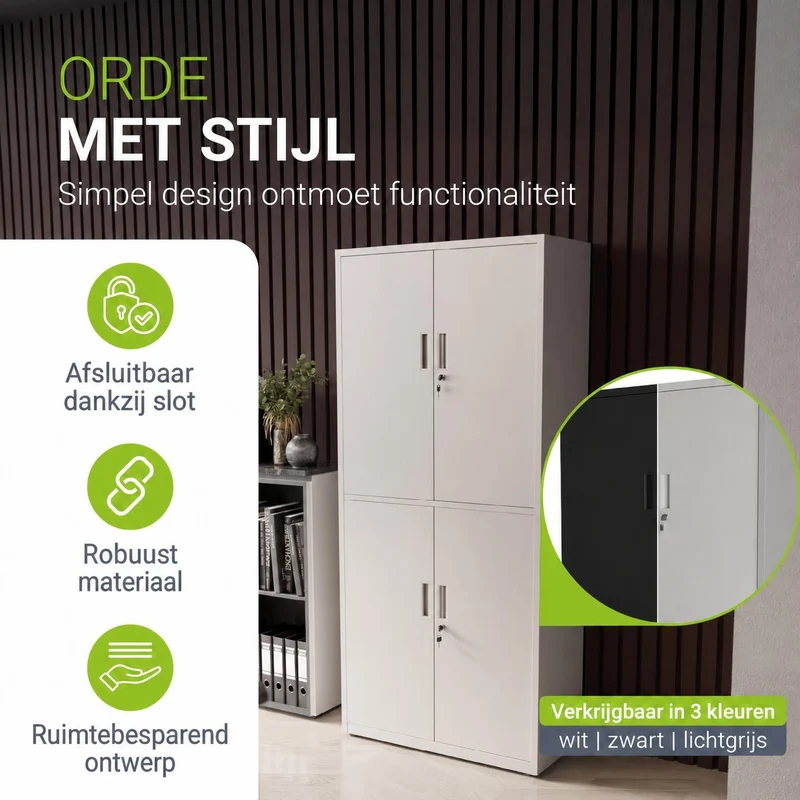Armoire à dossiers en métal