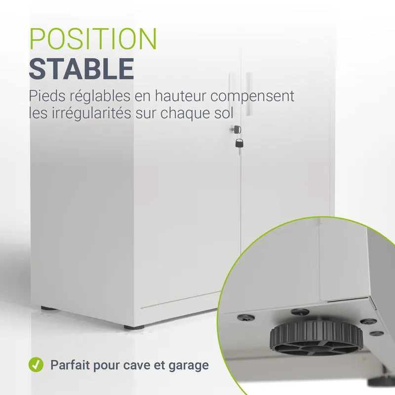 Armoire à dossiers en métal