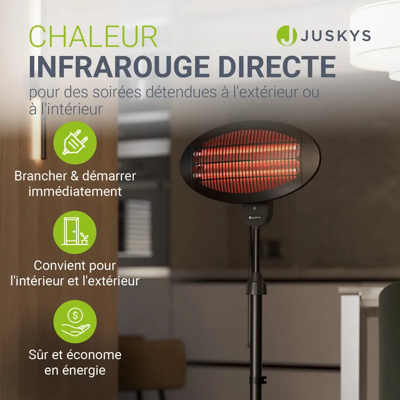 Chauffage infrarouge extérieur