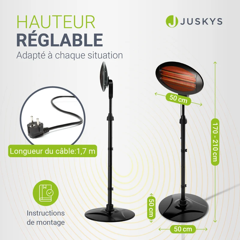 Chauffage infrarouge extérieur