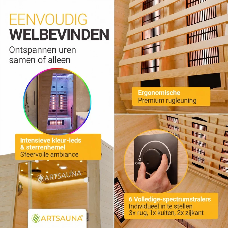 Sauna infrarouge Bergen 115
