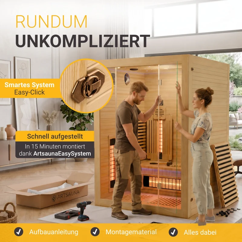 Sauna infrarouge Aarhus 140