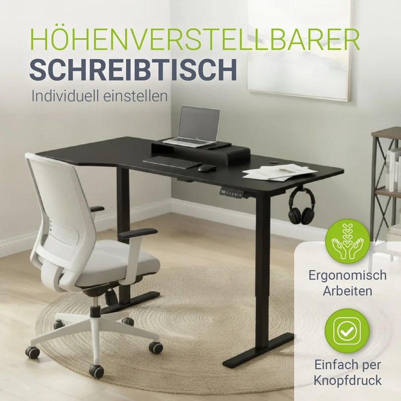 Bureau assis-debout électrique Office Stand
