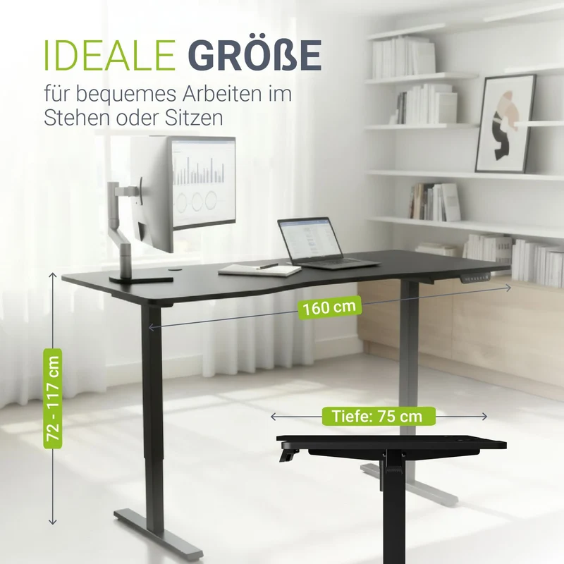 Bureau assis-debout électrique Office Stand