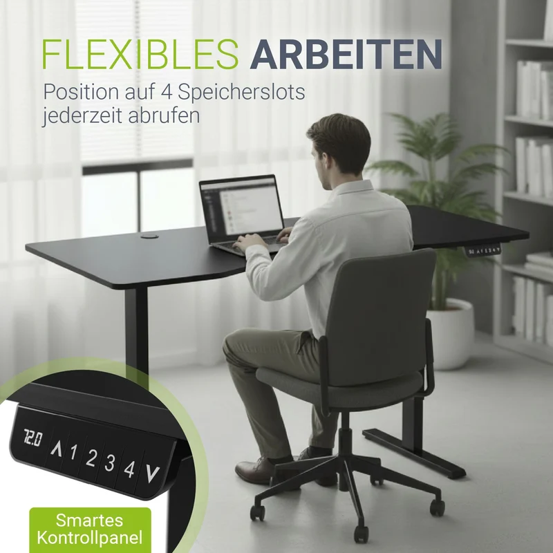 Bureau assis-debout électrique Office Stand
