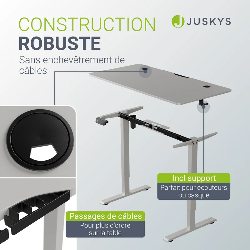 Bureau assis-debout électrique Office Stand