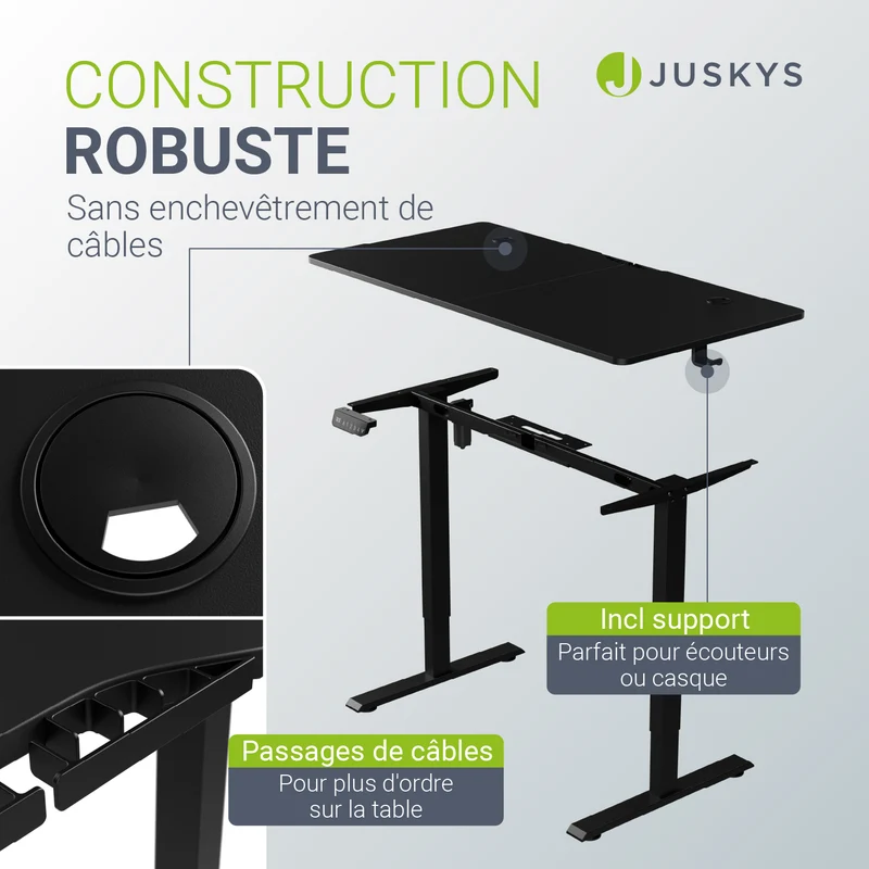 Bureau assis-debout électrique Office Stand