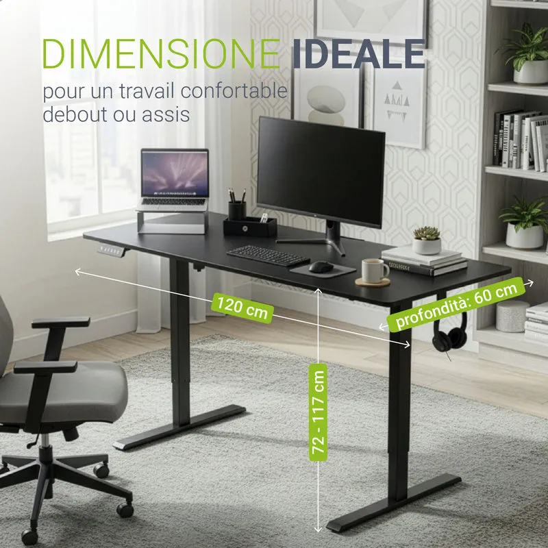 Bureau assis-debout électrique Office Stand