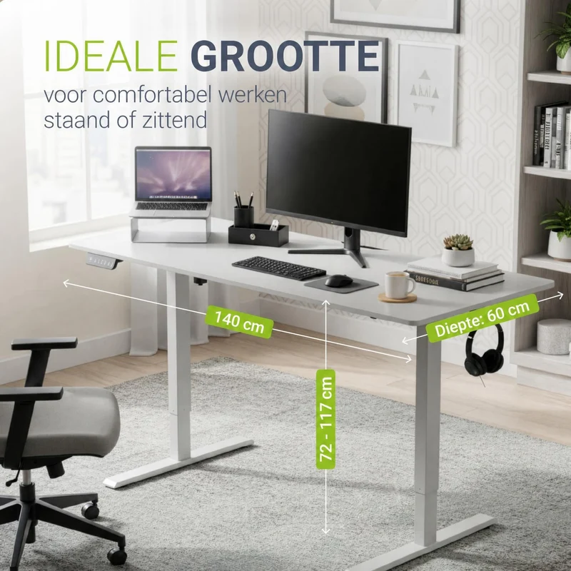 Bureau assis-debout électrique Office Stand