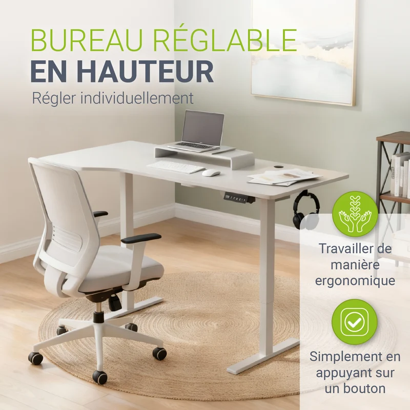 Bureau assis-debout électrique Office Stand