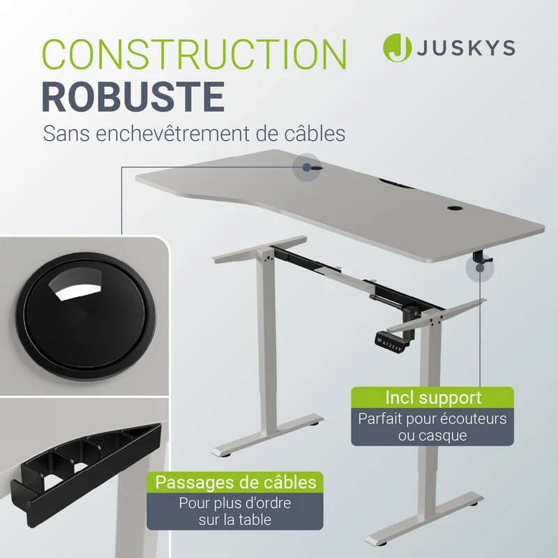 Bureau assis-debout électrique Office Stand