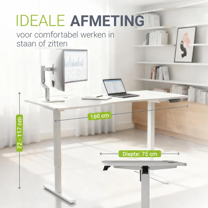 Bureau assis-debout électrique Office Stand