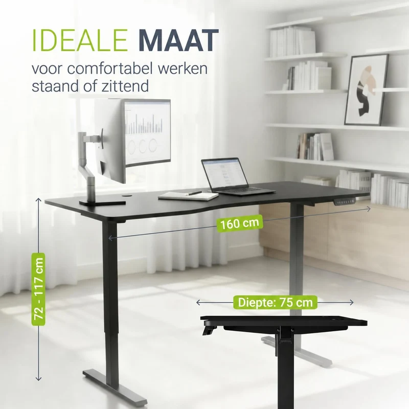 Bureau assis-debout électrique Office Stand